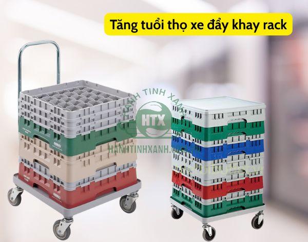 Có cách nào giúp xe đẩy khay rack nhà hàng bền hơn? 