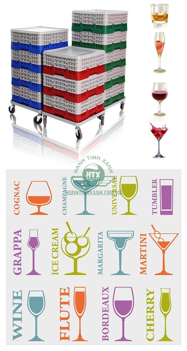 Đầu tư thông minh với xe đẩy khay rack chất lượng cao 9 Xe đẩy khay rack chính hãng bền bỉ, phù hợp với nhiều loại ly tách, bát đĩa