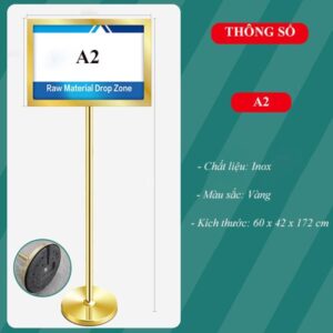 Bảng menu inox vàng 2 mặt 7 htx bang menu inox vang 2 mat esi0a02 esi0a04 esi0a07 33