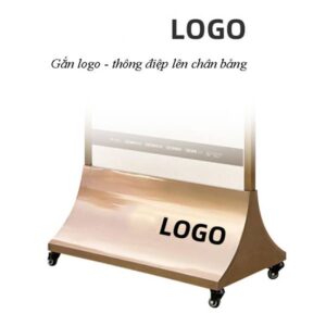 htx bang standee ngoai troi co banh xe tqtav 33