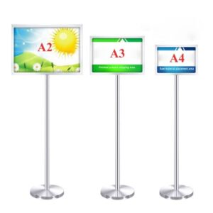 Bảng thông tin inox trắng 2 mặt