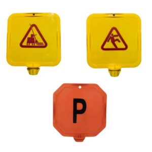 Biển báo cắm trụ hình vuông