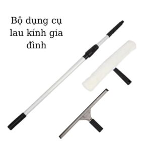 Bộ dụng cụ lau kính gia đình