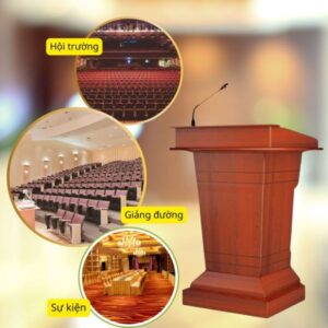 htx buc phat bieu don gian bang go mdf hvbg 06 32