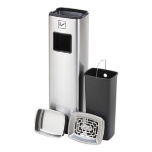 Cây gạt tàn thuốc lá inox hình chữ nhật 6 htx cay gat tan thuoc la inox hinh chu nhat cgtcn 02v cgtcn 02 31