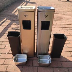 Cây gạt tàn thuốc lá inox hình chữ nhật 9 htx cay gat tan thuoc la inox hinh chu nhat cgtcn 02v cgtcn 02 34