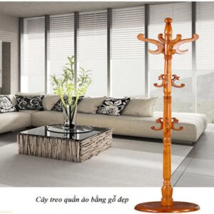 Cây treo quần áo bằng gỗ cao cấp 7 htx cay treo quan ao bang go cao cap ctqa2 32