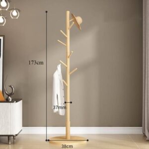 Cây treo quần áo decor bằng gỗ ép 7 htx cay treo quan ao decor bang go ep ctqa 170 32