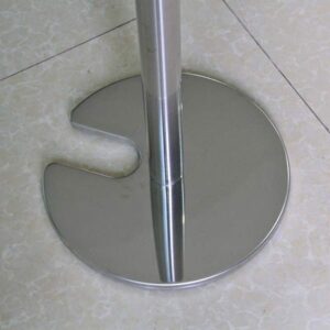 Cột chắn inox đế chữ U 9 htx cot chan inox de chu u ptci d ptci v ptci u 34