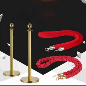 Cột chắn inox mạ vàng dây trùng 6 htx cot chan inox ma vang day trung htgc o 35