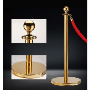 Cột chắn inox mạ vàng dây trùng 8 htx cot chan inox ma vang day trung htgc o 37