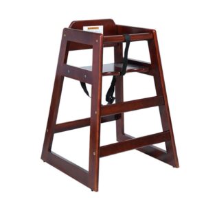 Ghế ăn trẻ em nhà hàng bằng gỗ