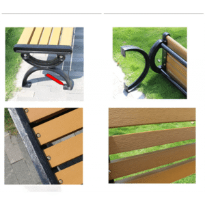 Ghế băng công viên composite 5 htx ghe bang cong vien composite hvg 1.5 0 33