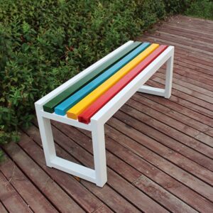 Ghế băng ngoài trời bằng gỗ 8 htx ghe bang ngoai troi bang go tqgkt 34