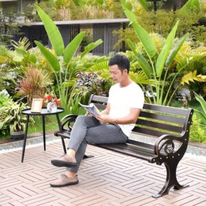 Ghế công viên có tựa nhôm đúc 8 htx ghe cong vien co tua nhom duc htn150 c 33