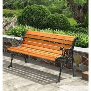 Ghế công viên gang đúc