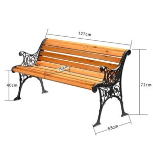 Ghế công viên gang đúc 5 htx ghe cong vien gang duc hvg1.5 ctg 36