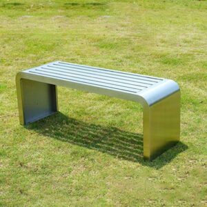 Ghế công viên không tựa bằng inox 8 htx ghe cong vien khong tua bang inox ptfi 34