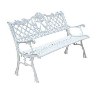 Ghế gang đúc công viên