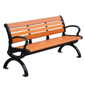 Ghế gỗ công viên có tựa 1.5m