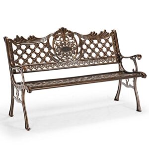 Ghế nhôm đúc công viên 1.3m