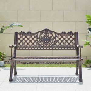 Ghế nhôm đúc công viên 1.3m 9 htx ghe nhom duc cong vien 1.3m ptgn 13 35