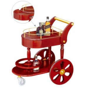 Giá để rượu có bánh xe đẩy cao cấp WY-110