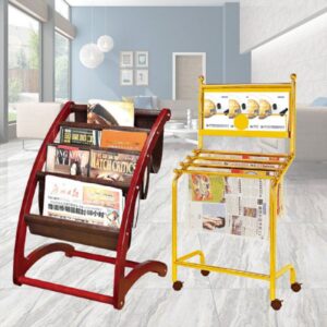 Giá để sách báo bằng gỗ 9 htx gia de sach bao bang go htgr 46 35