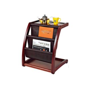 Giá để tạp chí khung gỗ