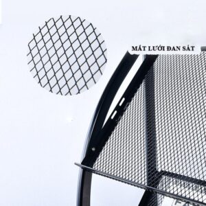 Giá để tạp chí thép sơn tĩnh điện đen 8 htx gia de tap chi thep son tinh dien den htcj 40 34