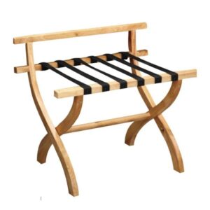 Giá đỡ hành lý gỗ