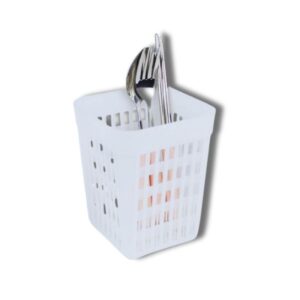 Giỏ đựng đũa thìa màu trắng