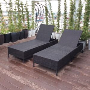 Giường hồ bơi mây nhựa