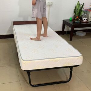 Giường phụ khách sạn nệm màu trắng 6 htx giuong phu khach san nem mau trang hvgp 6 sg 35