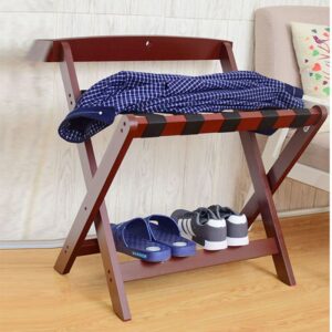 Kệ để hành lý bằng gỗ 6 htx ke de hanh ly khach san kdhlks 37