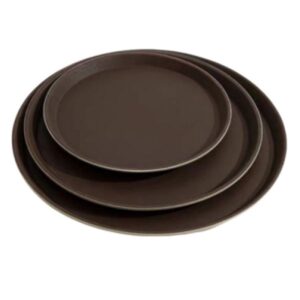 Khay phục vụ tròn chống trượt