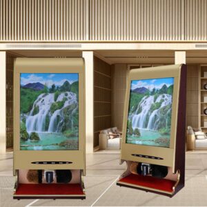 Máy đánh giày có bảng quảng cáo 7 htx may danh giay co bang quang cao fh xd4 33