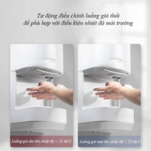 Máy sấy tay nhà vệ sinh 6 htx may say tay nha ve sinh htnst02 39
