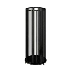 Sọt cắm ô dù màu đen nan thẳng