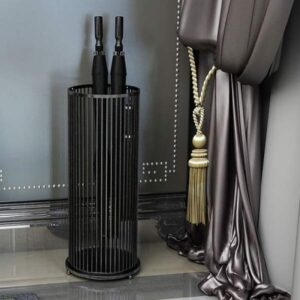 Sọt cắm ô dù màu đen nan thẳng 6 htx sot cam o du mau den nan thang gotn25 d 32