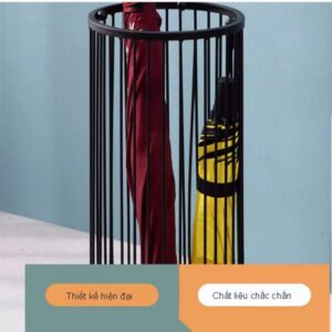 Sọt cắm ô dù màu đen nan thẳng 9 htx sot cam o du mau den nan thang gotn25 d 35