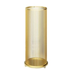 Sọt để ô dù inox mạ vàng tròn