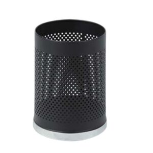 Sọt rác văn phòng thép sơn đen