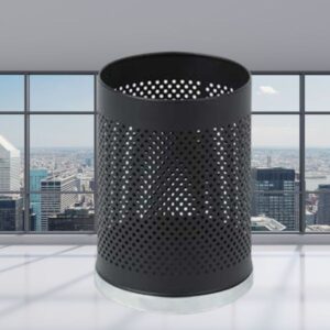 Sọt rác văn phòng thép sơn đen 6 htx sot rac van phong thep son den htkl 46b 32