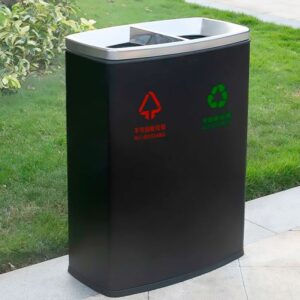 Thùng rác 2 ngăn ngoài trời 8 htx thung rac 2 ngan ngoai troi tri2n trs2n 33