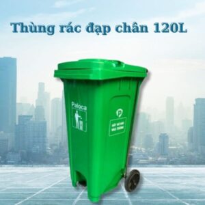 Thùng rác đạp chân 120 lít 8 htx thung rac dap chan 120 lit htn120dc g1 33