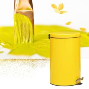 Thùng rác đạp chân sơn vàng 7 htx thung rac dap chan son vang trdi12 y trdi20 y 32