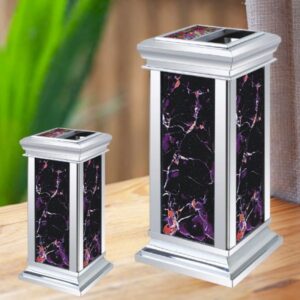 Thùng rác giả đá có gạt tàn bằng inox 8 htx thung rac gia da co gat tan bang inox hti 17g b2 34