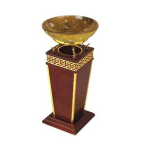 Thùng rác gỗ khay thủy tinh trang trí 7 htx thung rac go khay thuy tinh trang tri etw5s00 34