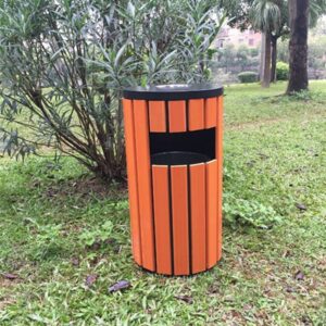 Thùng rác gỗ tròn có gạt tàn 8 htx thung rac go tron co gat tan hvsod 01t 34